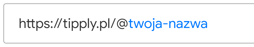 Wygląd linku do strony wpłat Twórcy